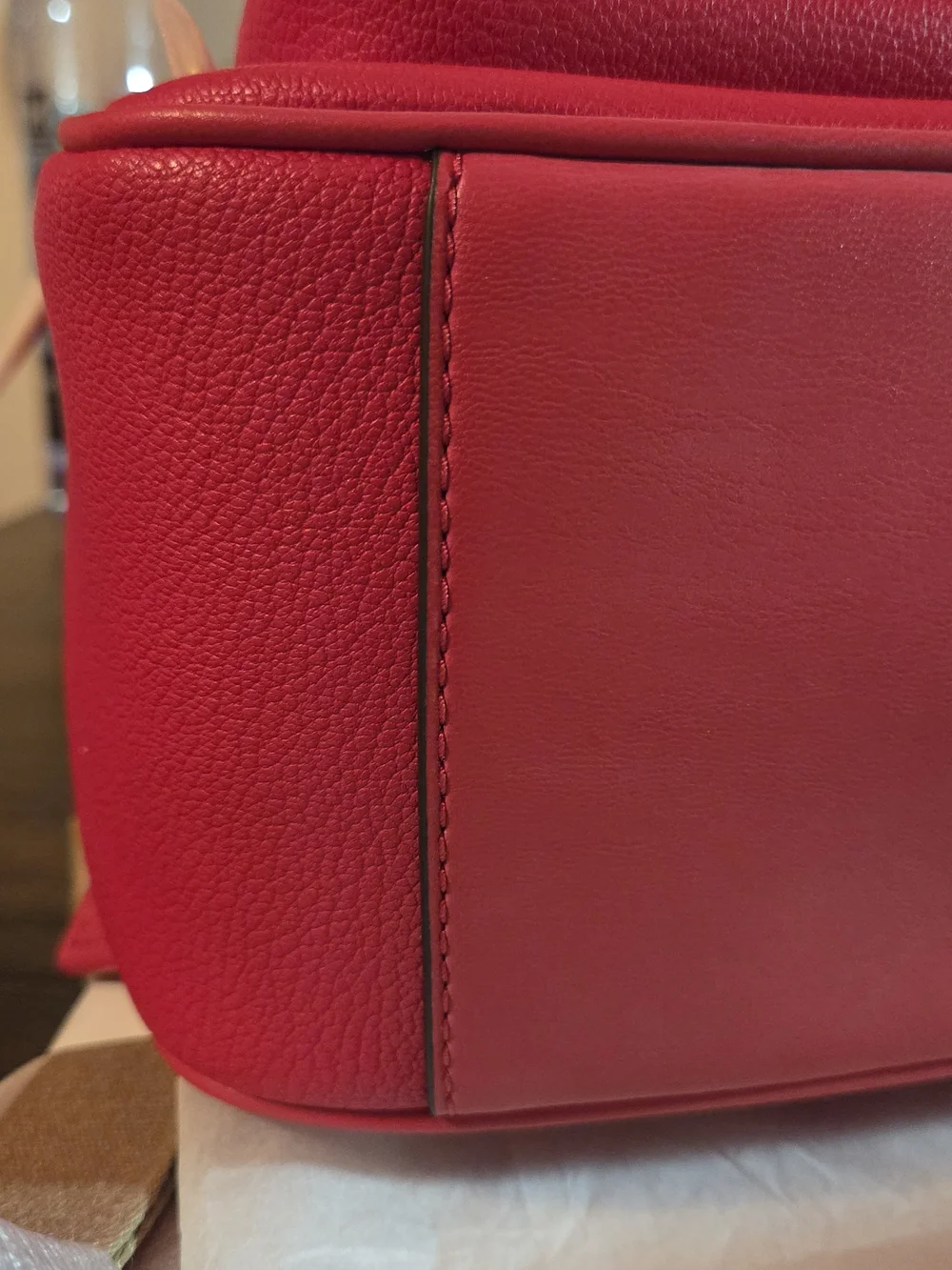 NWT Michael Kors Red Jet Set Backpack